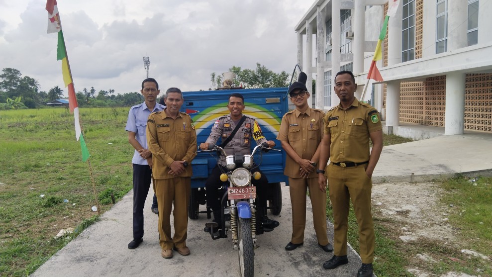 Dedikasi Brigadir Khairi, Dari Motor Modifikasi Kini Punya Pustaka Roda Tiga